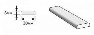 Товар Притворная планка 2000x30x6 BRK3137