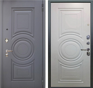 Товар Дверь Аргус ЛЮКС 3К Могадиш-силк-флай  Антик серебро DIS006857